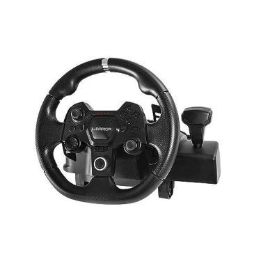 Imagem de Warrior- JS090 Artaxes Volante Gamer com Force Feedback e Pedal