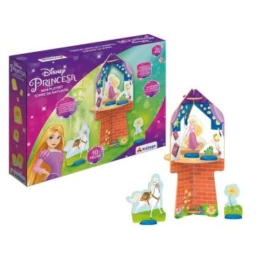 Imagem de Torre da Rapunzel Mini Playset 10 Peças Fácil de Montar - Xalingo