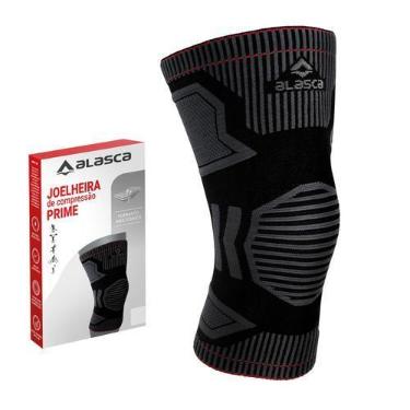 Imagem de Joelheira De Compressão Prime - Tecnologia Knit 3D Alasca - Proteção E