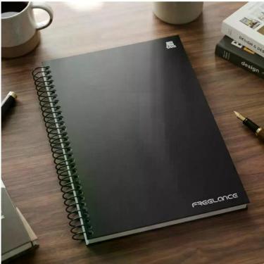 Imagem de Agenda Permanente Planner Diário Espiral 192 Folhas - Animativa