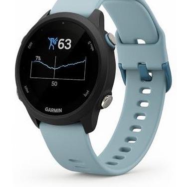 Imagem de Pulseira extra para Garmin Forerunner 245/645 Music/Vivomove/Vivomove HR and Active 3 - Nandos-Store (Azul claro 2)