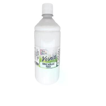 Imagem de Verniz Acrílico Fosco 500 Ml True Colors -  Base De Água, incolor