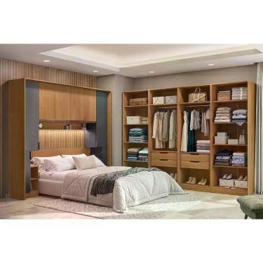 Imagem de Quarto Modulado Casal Liga 9Peças 8Pts QM34 Graf Kappesberg