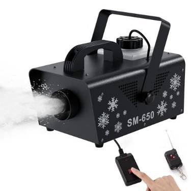 Imagem de IMONE Máquina de Neve de 650W, Presente de Natal, Máquina de Neve Artificial, Máquina de Flocos de Neve, Máquina de Neve para Interiores com Controle Remoto, Máquinas de Neve para Festas ao Ar Livre
