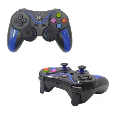 Imagem de Controle Gamer Kapbom CON-2285D com Bluetooth e Suporte para Celular e Gatilhos