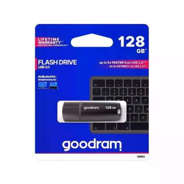 Imagem de Pen Drive UMM3 Preto USB 3.0 128GB GOODRAM