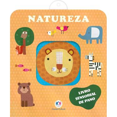Imagem de Livro - Natureza - Livro sensorial de pano para bebês