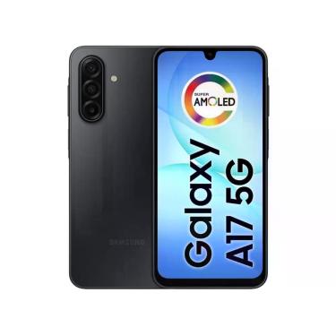 Imagem de Smartphone Samsung Galaxy A17 128GB 5G 4GB RAM Preto 6,7" Câm. Tripla