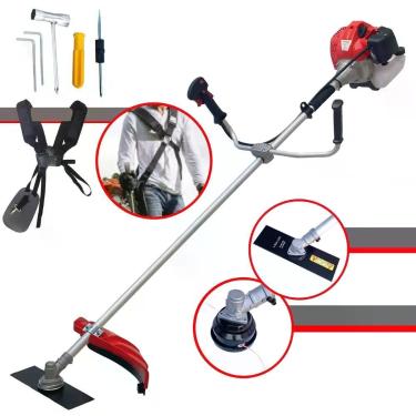 Imagem de Roçadeira Cortador De Grama 43CC 2HP 9000RPM Anmax CG430P-TB
