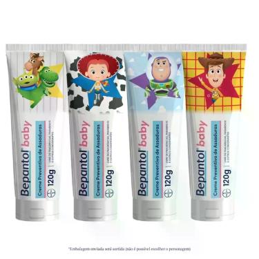 Imagem de Creme Preventivo de Assaduras Bepantol Baby Toy Story Sortido 120g - 1