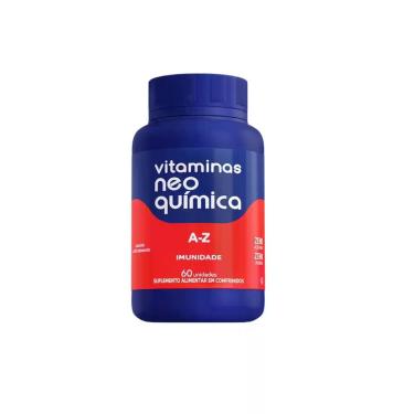 Imagem de Multivitamínico A-Z 60 Comprimidos Imunidade Neo Química - NEOQUIMICA