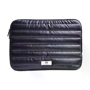 Imagem de Capa para Notebook Moda Travel Protetora com Estrutura Puffer Preto 26.5CM