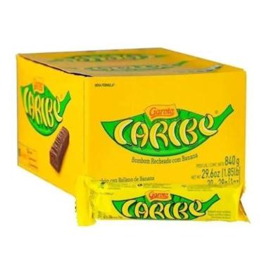 Imagem de Pack Chocolate GAROTO Caribe com 30 unidades de 28g cada