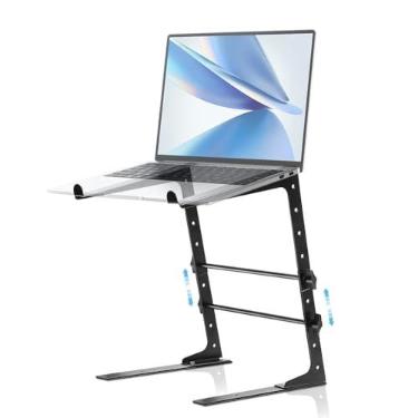 Imagem de Suporte Portátil para Laptop DJ com Altura Ajustável