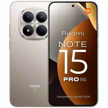 Imagem de Celular Xiaomi Redmi Note 15 Pro 512GB 12GB RAM Tela AMOLED 120Hz Câme