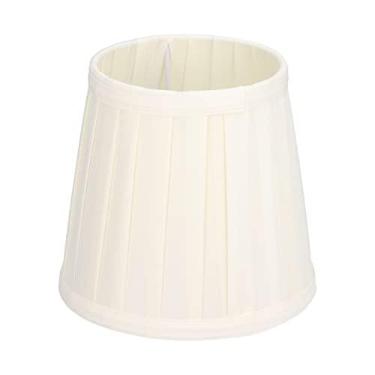 Imagem de 3PCS Fabric abajur, conjunto de tom de lâmpada pequena, requintada lustre de lustre de transmissão de alta luz