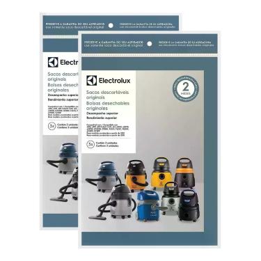Imagem de 6 Sacos Descartáveis P/ Aspirador Awd01 Original Electrolux