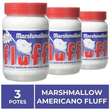 Imagem de 3 Potes, Marshmallow de Colher, Fluff