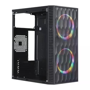 Imagem de Gabinete Gamer Vinik Wave Preto Acrílico Ggwacbk