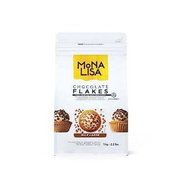Imagem de Flocos Splitters Mona Lisa Callebaut 1kg Ao Leite 9M Large