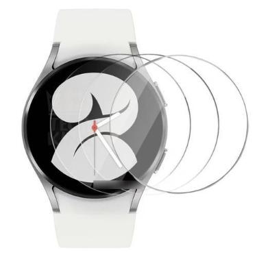 Imagem de 3 Peliculas de Vidro Temperado para Galaxy Watch4 40mm - Teck King, Tr