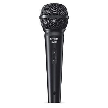 Imagem de Shure SV200 Microfone de Mão Dinâmico Cardióide para Voz