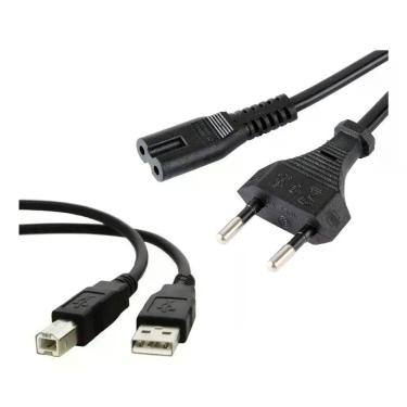 Imagem de Conjunto De Cabos Para Hp Deskjet 2774 Ac + Usb 2.0 - OEM