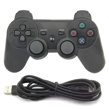 Imagem de Controle Usb Compatível Com PlayStation 3 Computador PC Notebook Analó