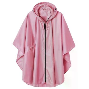 Imagem de Poncho de Chuva SaphiRose Impermeável com Capuz e Zíper
