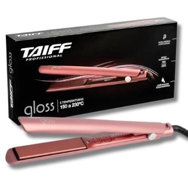 Imagem de Chapa de Cabelo Taiff Gloss Rose, Bivolt