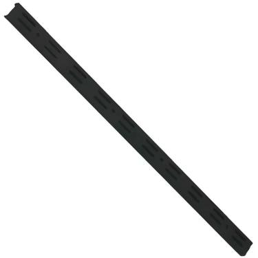 Imagem de Trilho Duplo Em Aço 200cm Preto - Td-200-pr - Multivisão