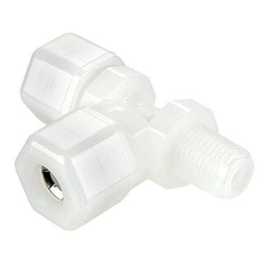 Imagem de Parker N6MR4-pk20 Encaixe de plástico, Fast-Tite, Tubo a Tubo, Nylon, Compressão e NPTF Camiseta Macho Run, 9,5 cm e 1/10.2 cm (pacote com 20)