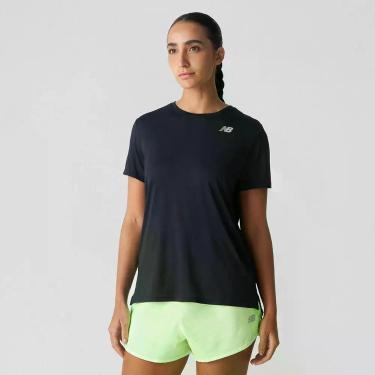 Imagem de T Shirt Dry Fit Feminino New Balance Sport 1394811, Preto, M