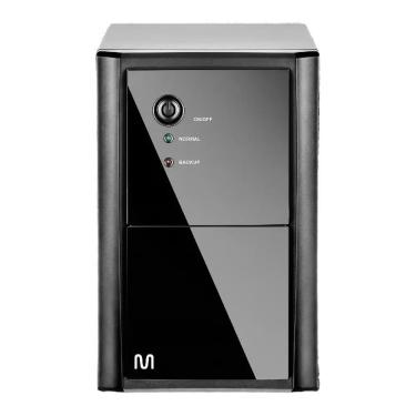 Imagem de No-Break 720VA Multilaser - Entrada 127V - Saída 127V - PWM - 4 Tomadas - Preto - EN080