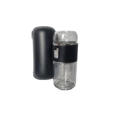 Imagem de Garrafa Vidro com Infusor e Case para Chá Ah! Natu