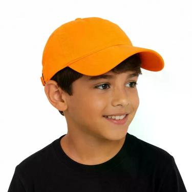 Imagem de Boné Infantil Masculino Feminino Lavado Liso Tecido Premium - Original