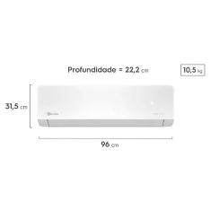 Imagem de Ar-Condicionado Split Hi Wall Electrolux 23000 BTUs Quente/Frio Inverter NI24R / NE24R