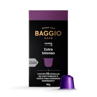 Imagem de Baggio Café Cápsulas De Café Extra Intenso Compatível Com Nespresso Contém 10 Cápsulas