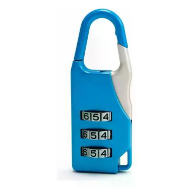 Imagem de Cadeado com Senha Numérico para Mala Mochila com Alta Durabilidade - T