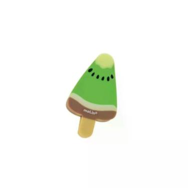 Imagem de Borracha Molin Picolé Aromatizado com Aroma de Frutas Formato Divertido Unidade Escolar Decorativa Kiwi