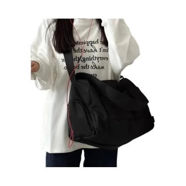 Imagem de Bolsa De Viagem Grande Em Lona Para Mulheres, Tote Crossbody 2024, Bol