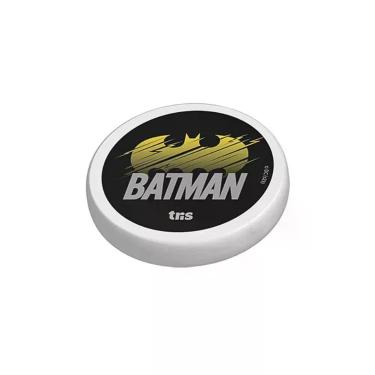 Imagem de Borracha Escolar Tris Herói Batman com Apagamento Eficiente e Design Compacto para Uso Diário Preto