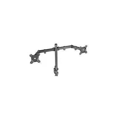 Imagem de Suporte de Mesa GXTrust 1120 para 2 Monitores até 32", Ajustável, Sistema de Gestão de Cabos, Preto - 23941