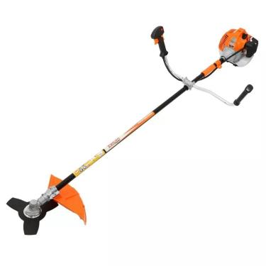 Imagem de Roçadeira Aparador De Grama Capim E Mato Alto A Gasolina Vulcan Trent Vr520h 52cc 2.5hp Profissional Ideal Para Chácara