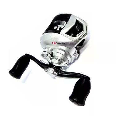 Imagem de Carretilha para Pesca Naja 4R 3 Rolamentos de Esferas + 1 Rolamento de Roletes Manivela Esquerda Maruri Fishing