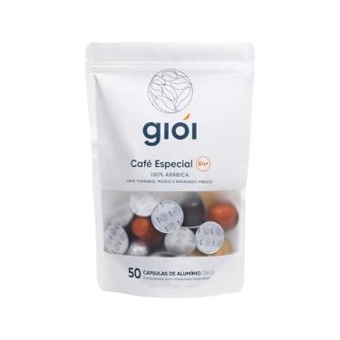 Imagem de Gioi Café Especial, 100% Arábica, Cápsulas Compatíveis com Nespresso, 84+ (50 Cápsulas, Sortido)