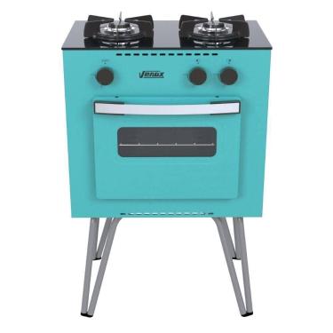 Imagem de Fogão Portátil Venax Mini Cook 2 Bocas a Gás Verde