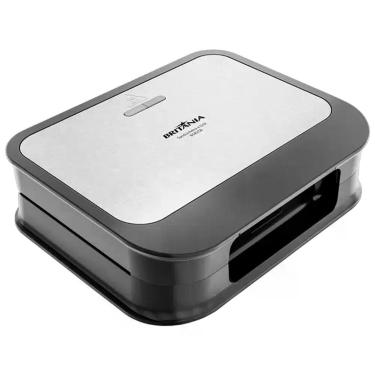 Imagem de Grill Sanduicheira Britânia BGR25B Antiaderente 750W, Preto, 220V