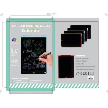 Imagem de Lousa Mágica LCD Infantil para Escrever e Desenhar - oem, 8.5 Polegada