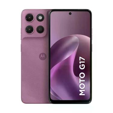 Imagem de Celular Moto G17 256 Gb 4Gb Ram Motorola, Rosa, 256GB